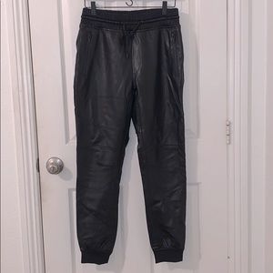 Zara faux leather pants